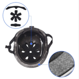 Велосипедний шолом Trybike Coconut, 44-51 см, білий з червоним (COCO 4XS) - Pampik - 5