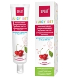 Дитяча зубна паста Splat Junior Juicy захист від бактерій і карієсу Вишня, 35 мл - Pampik
