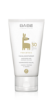 Дитячий зволожувальний крем Babe Laboratorios SPF 30, для ніжної шкіри обличчя немовлят і дітей, 50 мл - Pampik