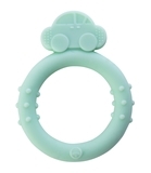 Прорізувач Baby Team Кільце, силіконовий, бірюзовий (4009_бірюзовий) - Pampik