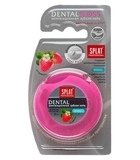 Антибактеріальна об'ємна зубна нитка Splat DentalFloss, з ароматом полуниці, 30 м - Pampik