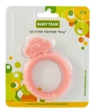 Прорезыватель Baby Team Кольцо, силиконовый, розовый (4009_розовый) - Pampik - 2