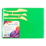 Набір для ліплення Kite, дошка і 3 стека, зелений (K17-1140-04) - Pampik