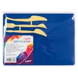 Набір для ліплення Kite, дошка і 3 стека, синій (K17-1140-02) - Pampik