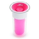 Чашка-непроливайка Munchkin Miracle 360 ​​Insulated Sticker, рожевий, 266 мл (17407.02) - Pampik - 3