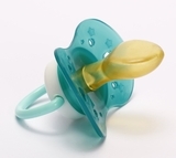 Пустушка латексна Lindo, анатомічна, 12+ міс., бірюзовий (Pk012/12+зел) - Pampik - 2