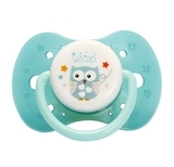 Пустушка латексна Lindo Сова, анатомічна, 0-6 міс., бірюзовий (Pk012/0-6зел) - Pampik