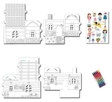 Набір наклейки і розфарбовка Apli Kids Мій маленький будиночок (000016716) - Pampik - 2