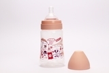 Пляшка для годування Lindo, 250 мл, рожевий (Li 159 троянд) - Pampik - 2