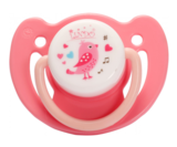 Пустушка латексна Lindo, ортодонтична, рожевий (PK 011/0-6рож) - Pampik