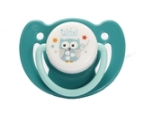 Пустушка латексна Lindo, ортодонтична, зелений (від 0 до 6міс) - Pampik