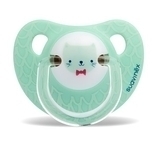 Подарок. Пустышка силиконовая Suavinex Морские истории Зеленый котик, 0-6 месяцев, мятный (303850) - Pampik