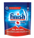 Таблетки для посудомийних машин Finish All in one Max, 65 шт.