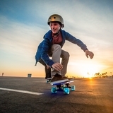 Скейтборд Neon Cruzer, синій (N100790) - Pampik - 12