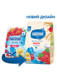 Молочна каша Nestle Рисова з малиною і біфідобактеріями, 230 г - Pampik