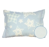 Подушка Руно Звезды, бязь, 60х40 см, голубой (309.02СЛУ_Blue star) - Pampik - 2