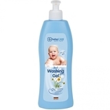 Дитячий гель для душу і ванни HebaCARE 3 в 1, 500 мл - Pampik