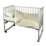 Комплект постільної білизни Руно Зірки, бязь, бежевий (932.116_Beige star) - Pampik