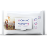 Освежающие влажные салфетки Cleanic Antibacterial Travel Pack, 40 шт. - Pampik