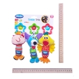 Брязкальця Playgro Мої перші друзі, (корівка, собака і пташка) - Pampik - 2