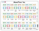 Пазл рамка-вкладиш Larsen Максі Мемо Час (GP5-UA) - Pampik