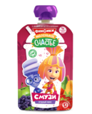 Смузи Маленькое счастье Pouch Фиксики Ягодный Микс, 110 г - Pampik