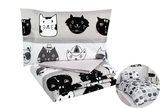 Комплект постільної білизни LightHouse Lovely Cats, ранфорс, 220х160 см, різнобарв'я (57548_1.5LH_4s) - Pampik