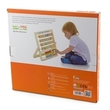 Набір для навчання Viga Toys Алфавіт і годинник (50033) - Pampik - 3