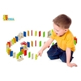 Ігровий набір Viga Toys Доміно, 116 ел. (51620) - Pampik - 2
