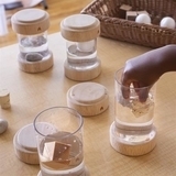 Набір Guidecraft Natural Play Скарби в баночках, прозорий, 8 шт. (G3086) - Pampik - 3