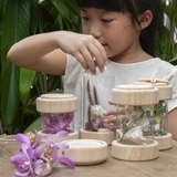 Набір Guidecraft Natural Play Скарби в баночках, прозорий, 8 шт. (G3086) - Pampik - 9