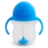 Поїльник-непроливайка з трубочкою Munchkin Tip & Sip, 207 мл, блакитний (24188.01) - Pampik - 2
