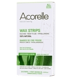 Органические восковые полоски Acorelle Алоэ и пчелиное молочко, для депиляции зоны бикини и подмышек, 20 шт. - Pampik