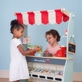 Ігровий набір Le Toy Van Кафе та Магазин 2 в 1, на колесах (TV317) - Pampik - 7