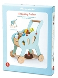 Ігровий набір Le Toy Van Візок з Супермаркету, блакитний (TV316) - Pampik - 6