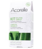 Набор органических восковых полосок для депиляции Acorelle Алоэ и пчелиное молочко, 32 шт. - Pampik