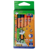 Карандаши восковые ZiBi Kids Line, 6 шт. (ZB.2480) - Pampik