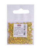 Глиттер Блестки ZiBi, звездочки, золотой, 1 г (ZB.6801-23) - Pampik