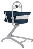 Ліжечко-стільчик Chicco Baby Hug Air 4в1, синій (79193.39.00) - Pampik