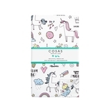 Підковдра Cosas Єдиноріг, бязь, 140х110 см, білий - Pampik