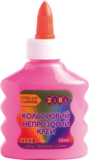 Клей ZiBi, для слаймов, непрозрачный, розовый, 88 мл (ZB.6113-10) - Pampik
