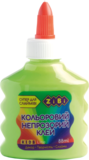 Клей ZiBi, для слаймів, непрозорий, салатовий, 88 мл (ZB.6113-15) - Pampik