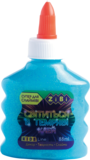 Клей ZiBi Світлячок, для слаймів, люмінесцентний, блакитний, 88 мл (ZB.6115-14) - Pampik