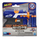 Бластер Hasbro Nerf Мікрошот Страйф, синій (E0489) - Pampik - 2