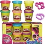 Набір пластиліну Hasbro Play-Doh Блискуча колекція, 6 баночок (A5417) - Pampik
