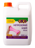 Клей ZiBi, для слаймов, белый, 2000 мл (ZB.6142-12) - Pampik