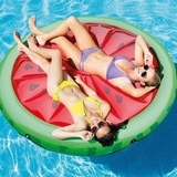 Надувний пліт Intex Кавун 56283, червоний (22637) - Pampik - 3