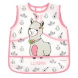 Нагрудник BabyOno Овечка, рожевий (838) - Pampik