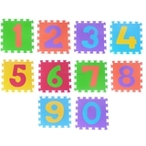 М'які пазли BabyOno Цифри, 10 шт. (274) - Pampik