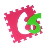 М'які пазли BabyOno Цифри, 10 шт. (274) - Pampik - 4